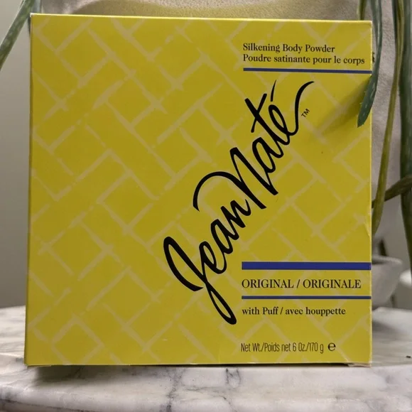 NWT/Box Jean Nate, Vintage, Silkening Body Powder - Picture 1 of 5